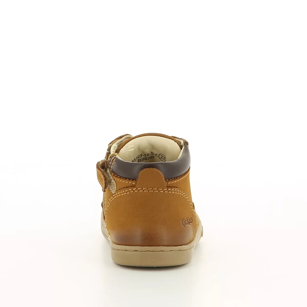 Image (3) de la chaussures Kickers - Bottines Cuir naturel / Cognac en Cuir nubuck