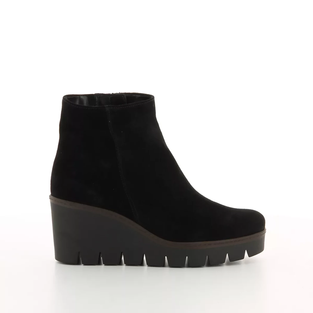 Image (2) de la chaussures Gabor - Boots Noir en Cuir nubuck