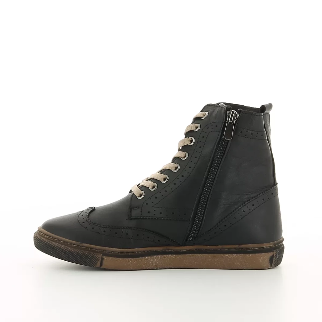 Image (4) de la chaussures Kok'oon - Bottines Noir en Cuir