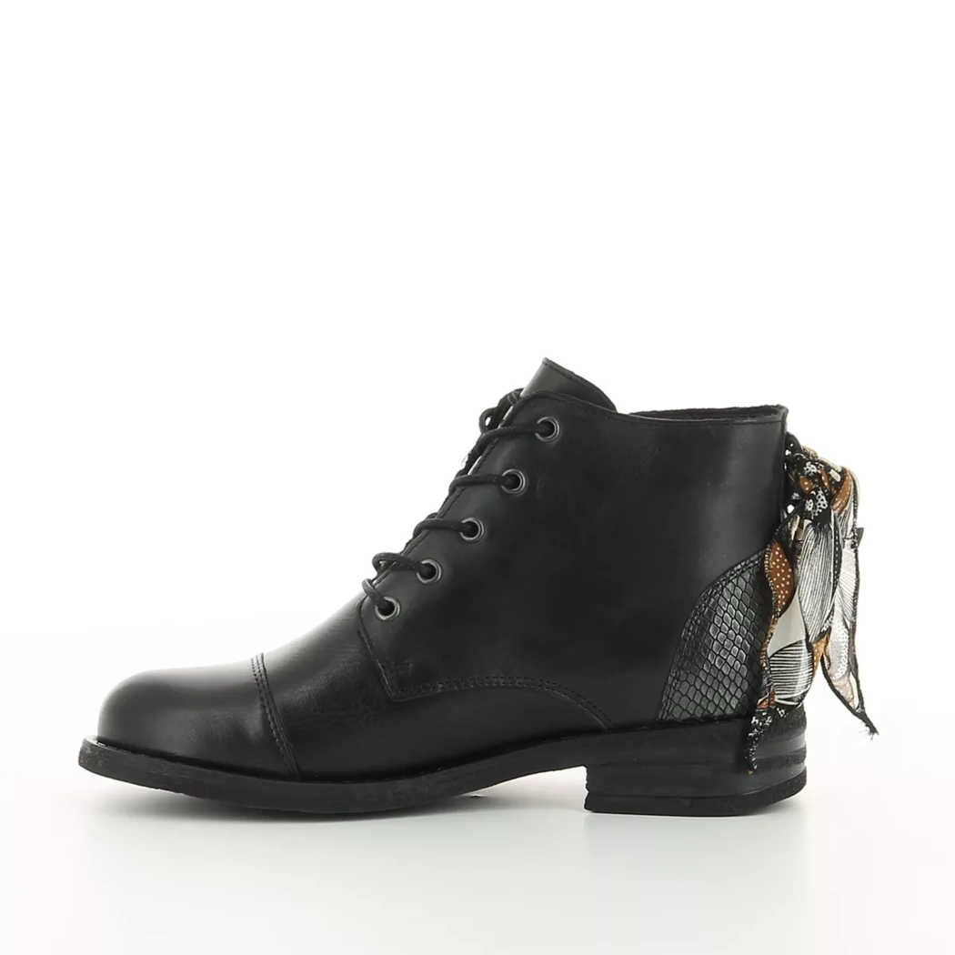 Image (4) de la chaussures Goodstep - Bottines Noir en Cuir