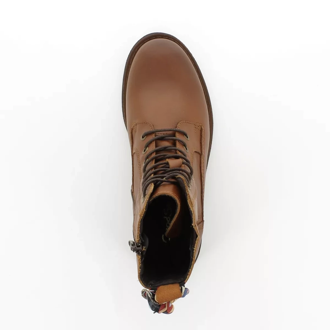 Image (6) de la chaussures Goodstep - Bottines Cuir naturel / Cognac en Cuir