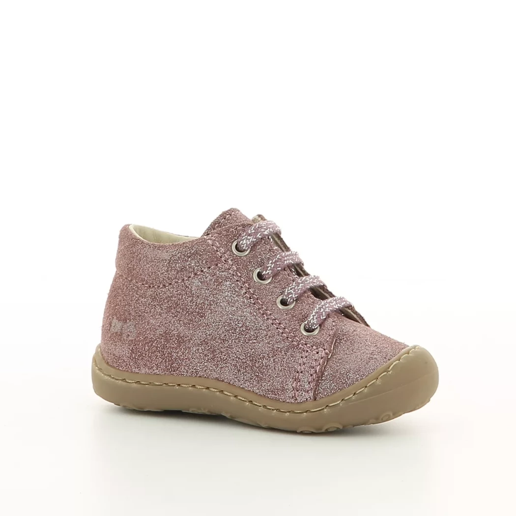 Image (1) de la chaussures Bopy - Bottines Rose en Cuir nubuck