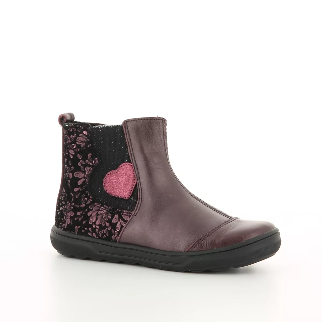 Image (1) de la chaussures Bopy - Boots Bordeaux en Cuir