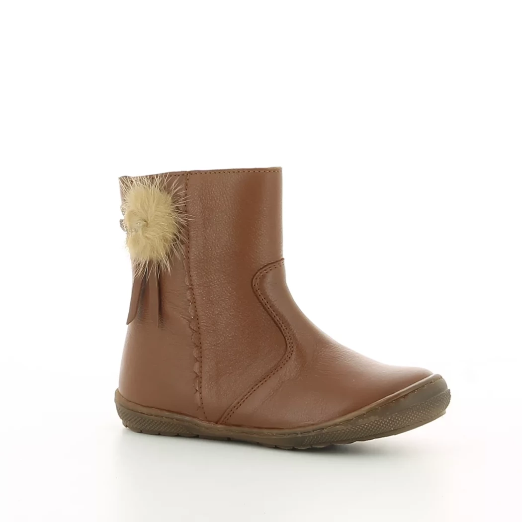 Image (1) de la chaussures Little David - Boots Cuir naturel / Cognac en Cuir