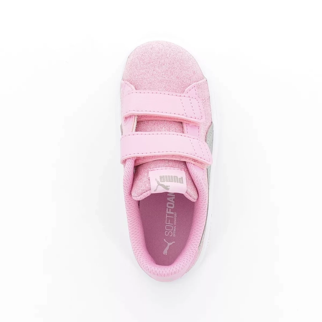 Image (6) de la chaussures Puma - Baskets Rose en Cuir nubuck