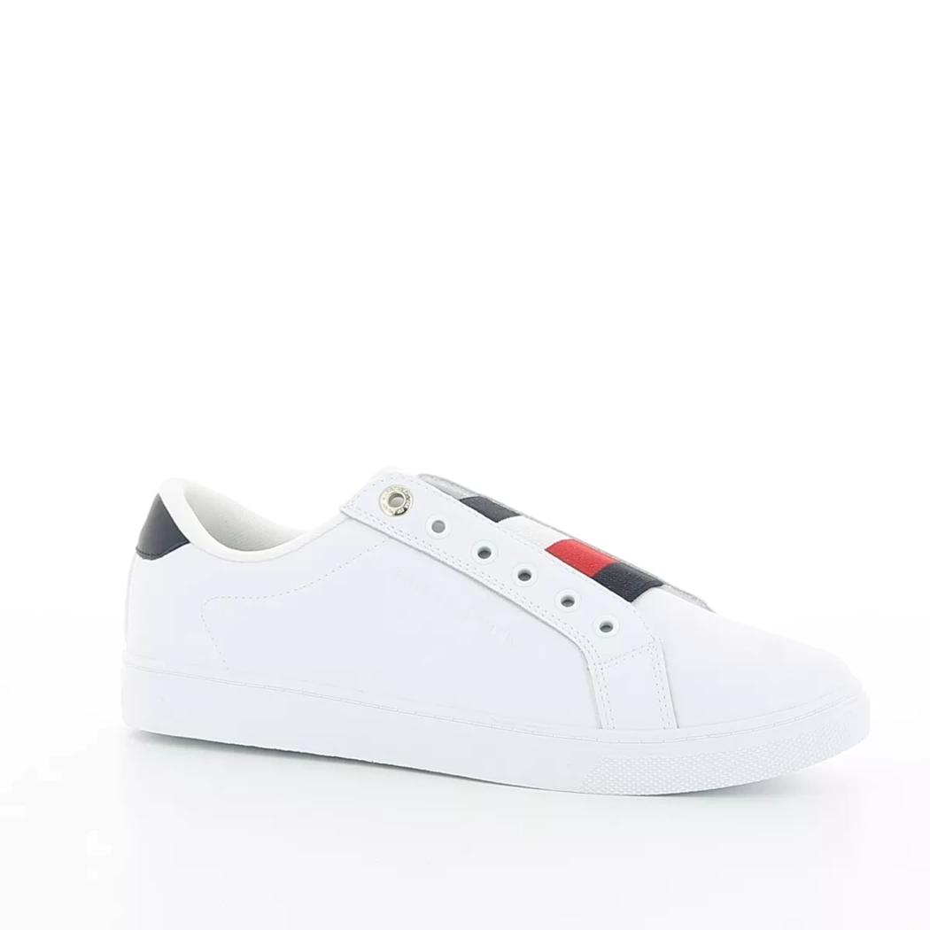 Image (1) de la chaussures Tommy Hilfiger - Baskets Blanc en Cuir