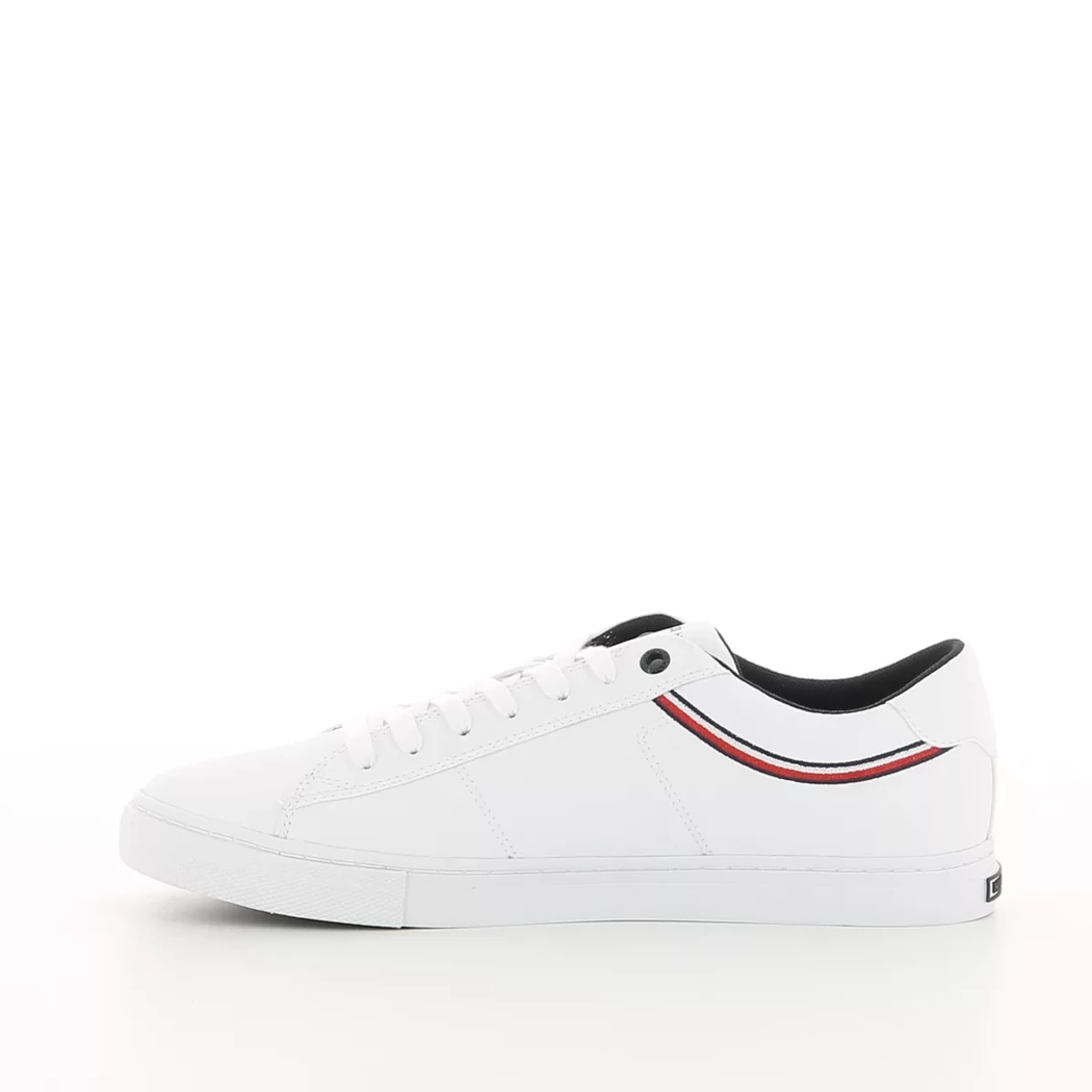 Image (4) de la chaussures Tommy Hilfiger - Baskets Blanc en Cuir