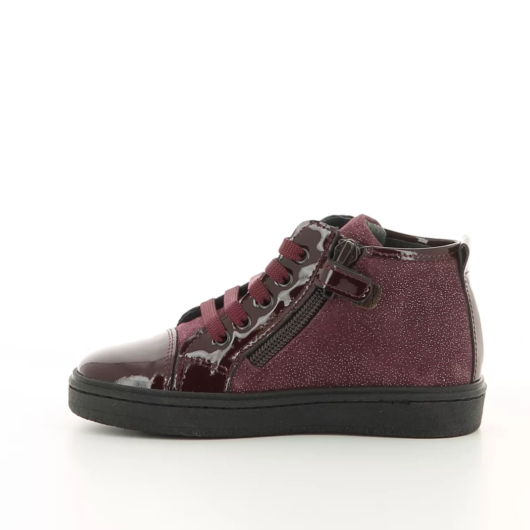 Image (4) de la chaussures Pretty Shoes - Bottines Bordeaux en Cuir vernis