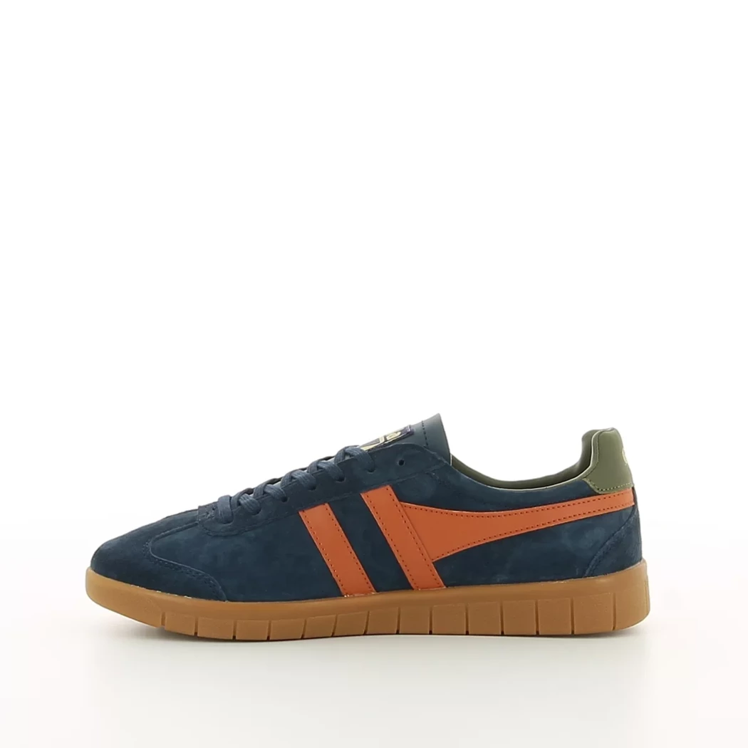 Image (4) de la chaussures Gola - Baskets Bleu en Cuir nubuck