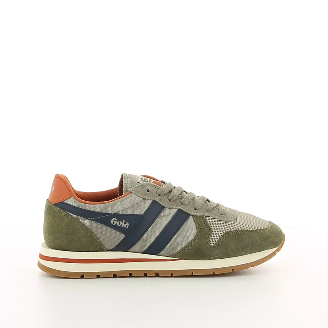 Image (2) de la chaussures Gola - Baskets Vert en Cuir nubuck