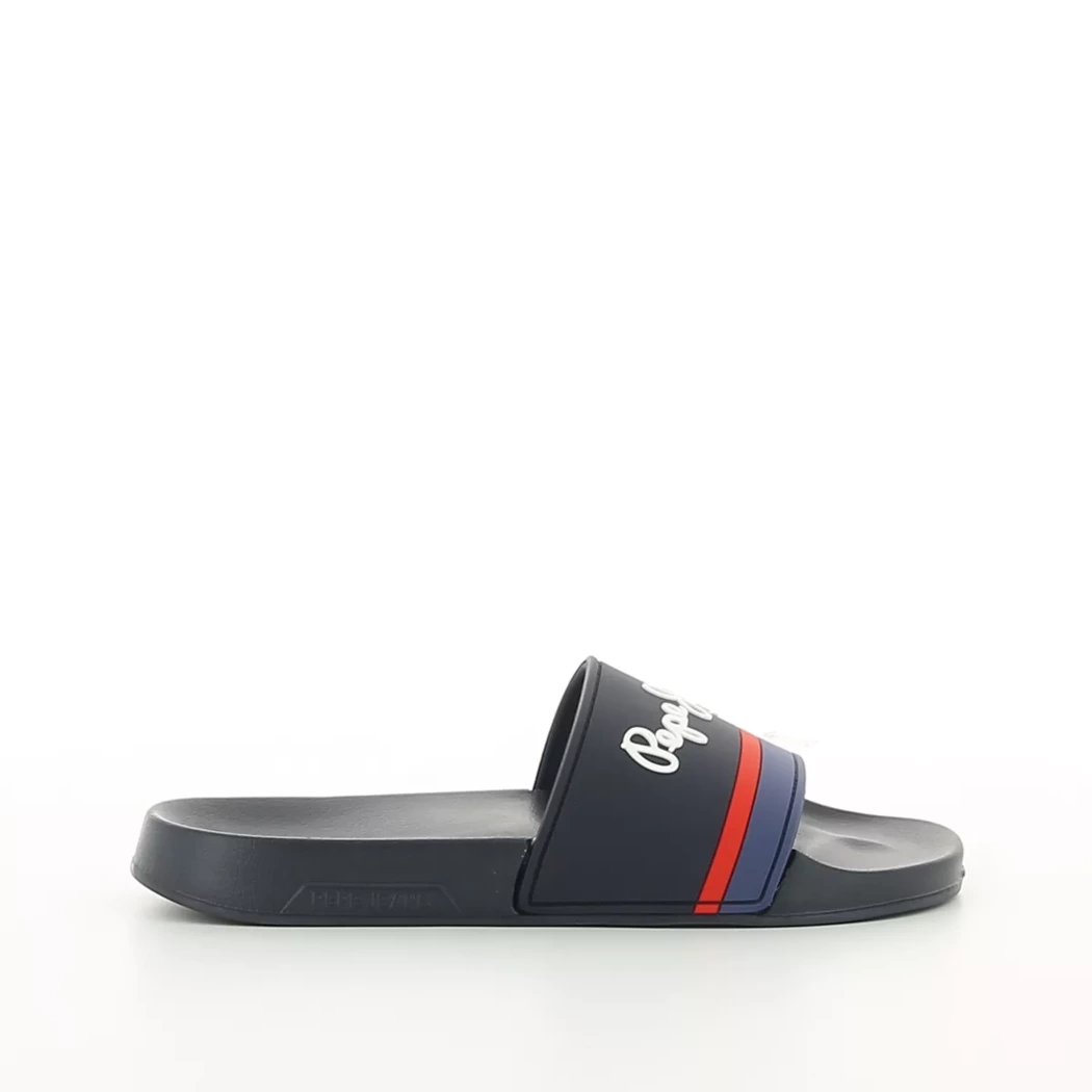 Image (2) de la chaussures Pepe Jeans - Tongs et Plage Bleu en Cuir synthétique