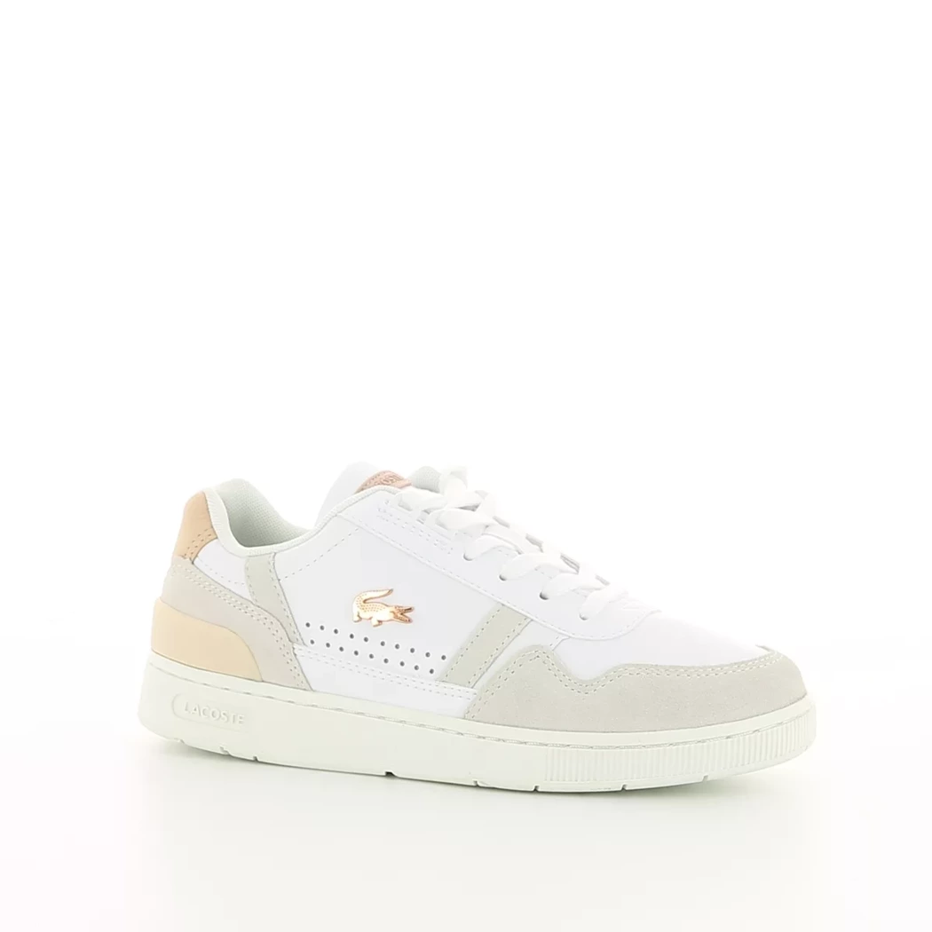 Image (1) de la chaussures Lacoste - Baskets Blanc en Cuir