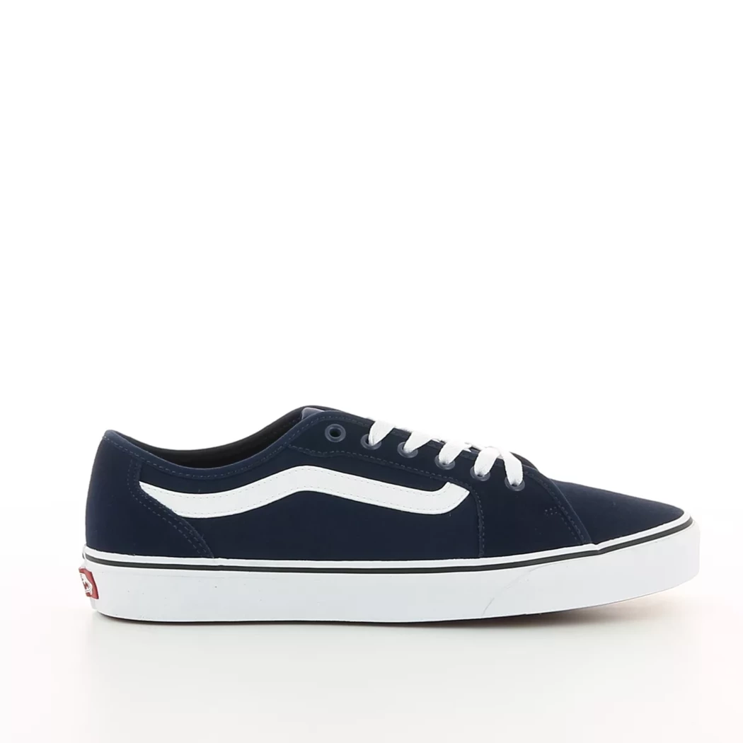 Image (2) de la chaussures Vans - Baskets Bleu en Cuir nubuck