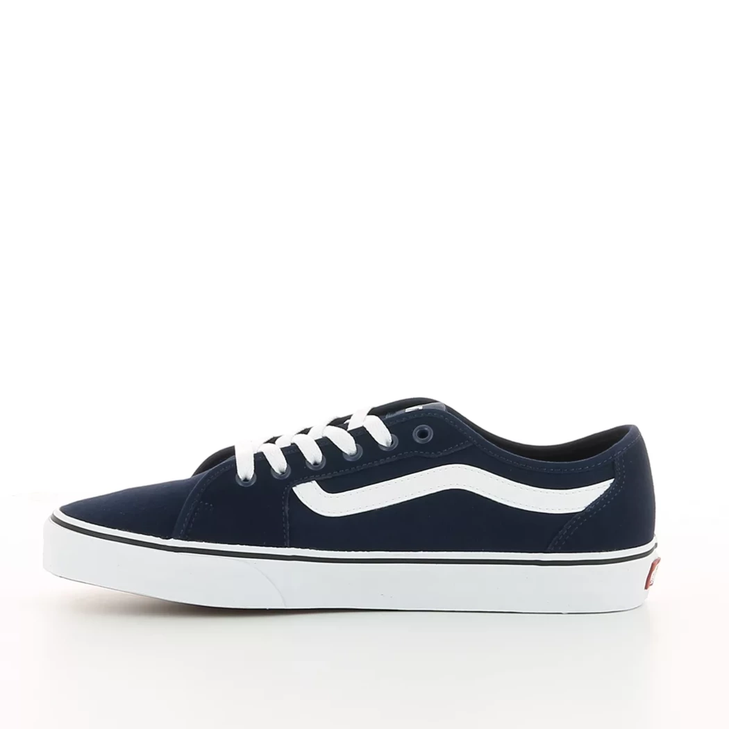 Image (4) de la chaussures Vans - Baskets Bleu en Cuir nubuck