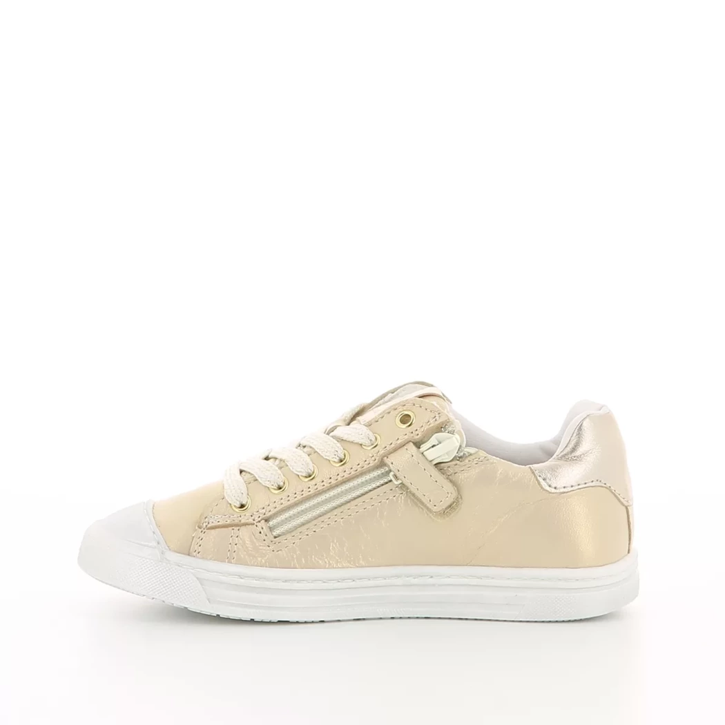 Image (4) de la chaussures Little David - Baskets Beige en Cuir