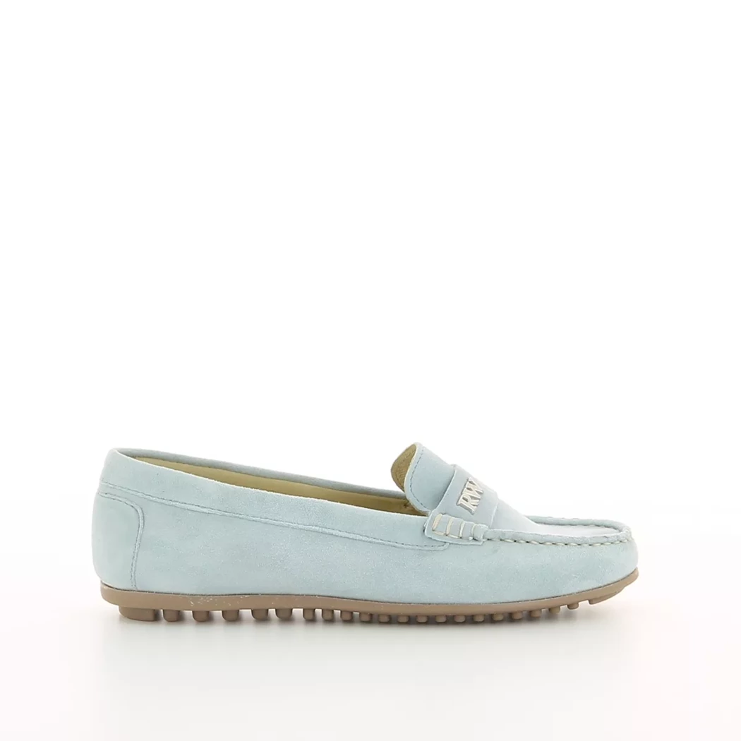 Image (2) de la chaussures Riverwoods - Mocassins Bleu en Cuir nubuck