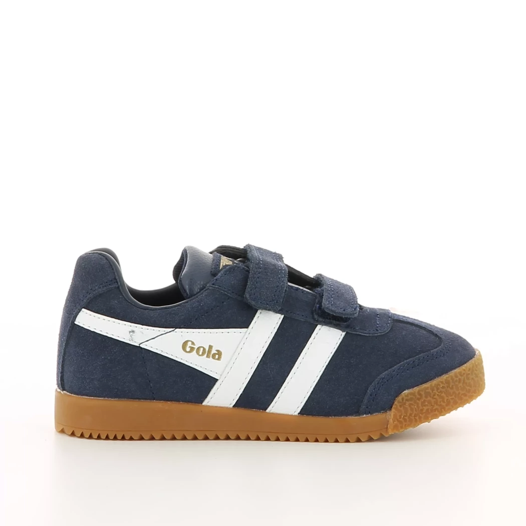 Image (2) de la chaussures Gola - Baskets Bleu en Cuir nubuck