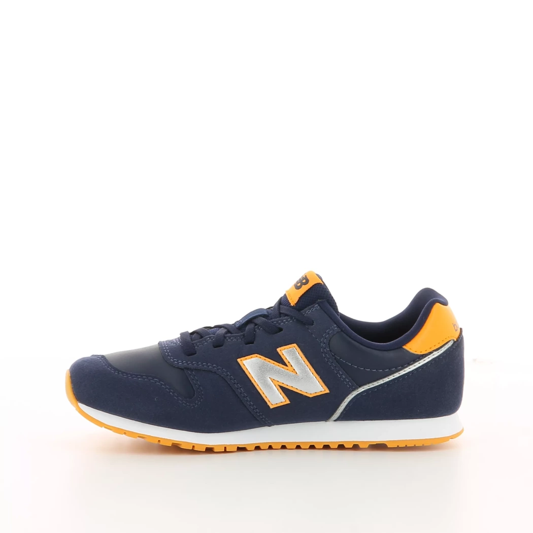 Image (4) de la chaussures New Balance - Baskets Bleu en Cuir nubuck