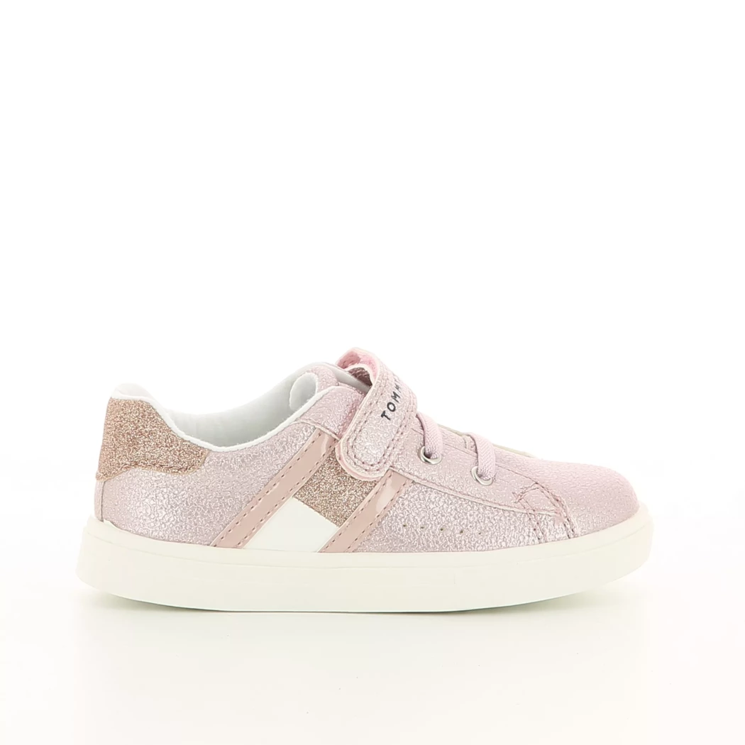 Image (2) de la chaussures Tommy Hilfiger - Baskets Rose en Cuir synthétique