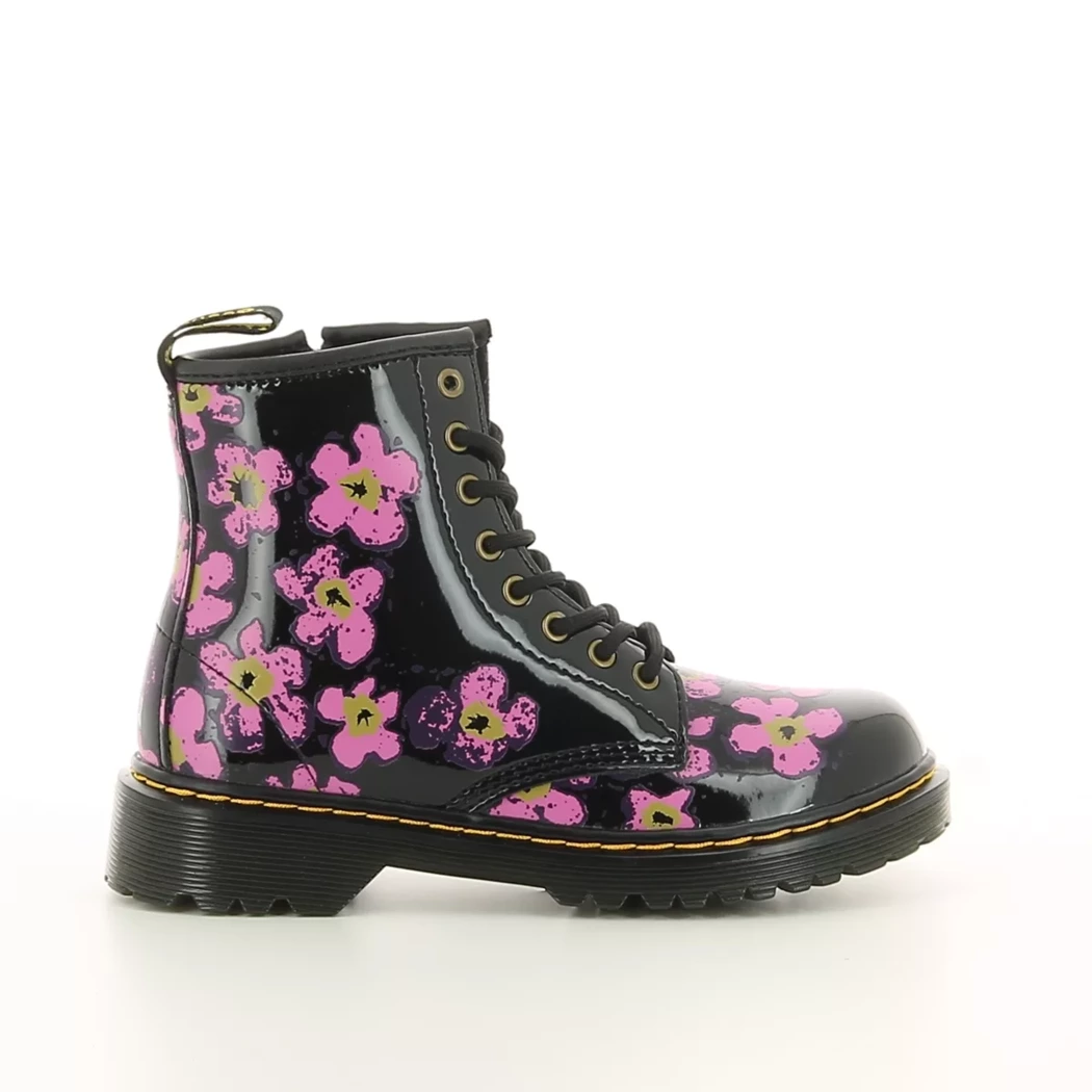 Image (2) de la chaussures Dr. Martens - Bottines Noir en Cuir vernis