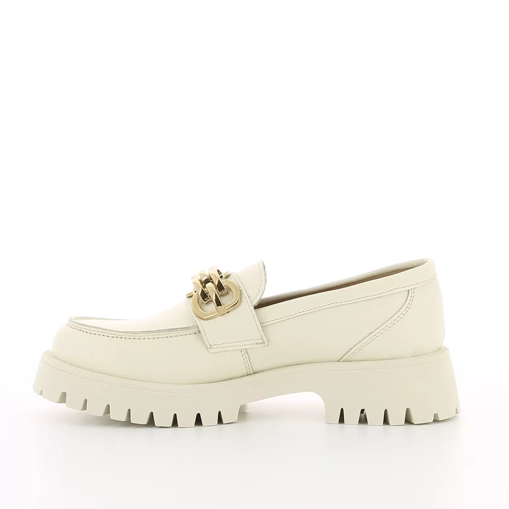 Image (4) de la chaussures Drakart - Mocassins Beige en Cuir