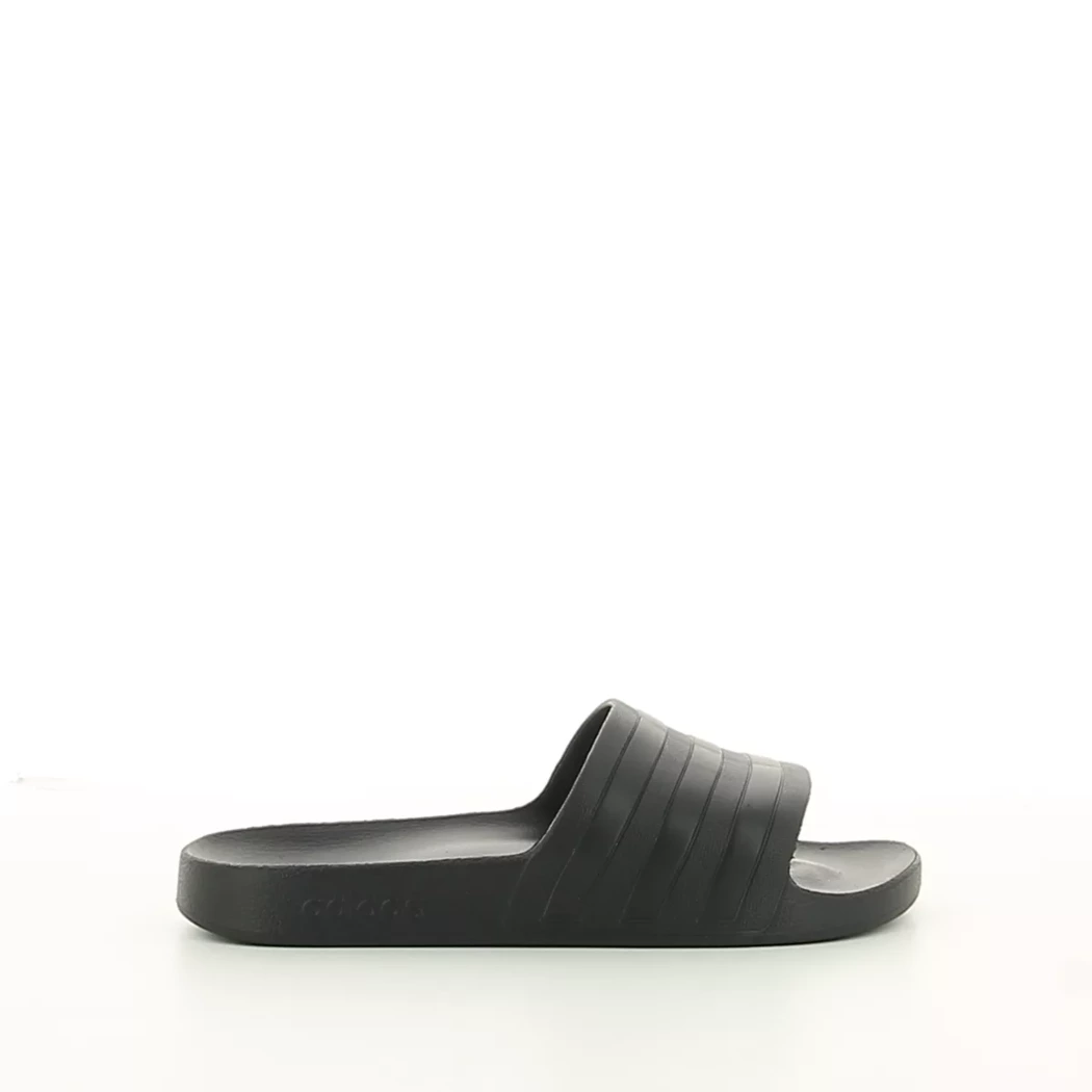 Image (2) de la chaussures Adidas - Tongs et Plage Noir en Caoutchouc