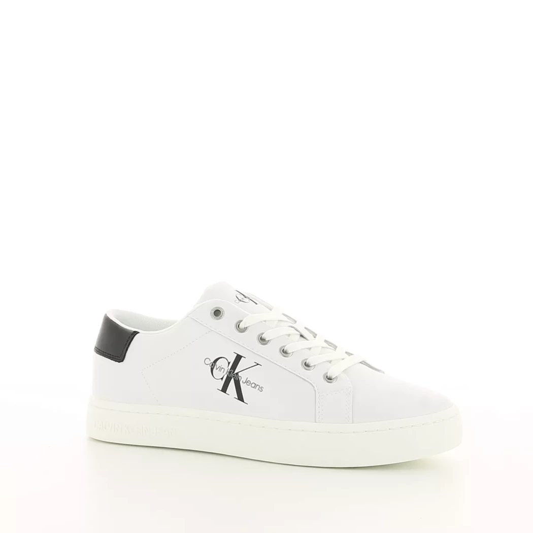 Image (1) de la chaussures Calvin Klein - Baskets Blanc en Cuir