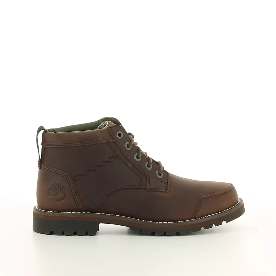 Image (2) de la chaussures Timberland - Bottines Marron en Cuir