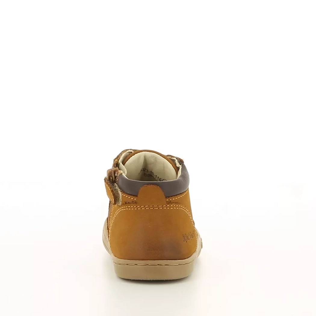 Image (3) de la chaussures Kickers - Bottines Cuir naturel / Cognac en Cuir nubuck