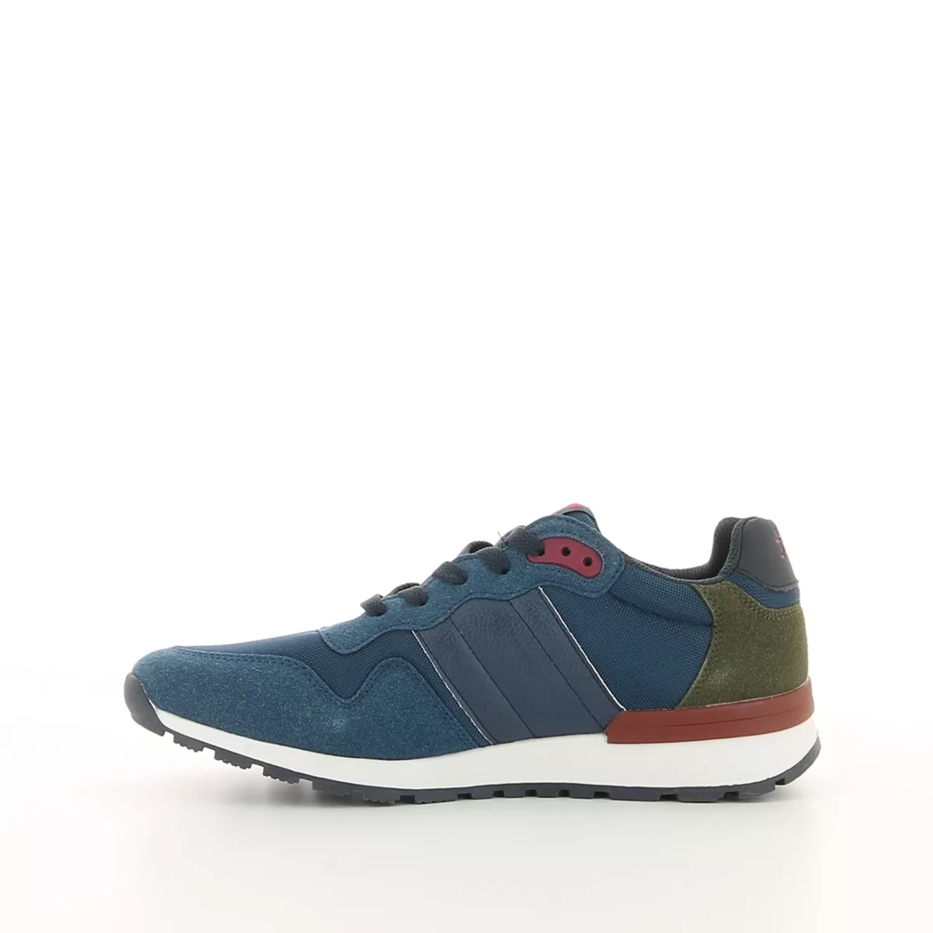 Image (4) de la chaussures Jack & Jones - Baskets Bleu en Cuir nubuck