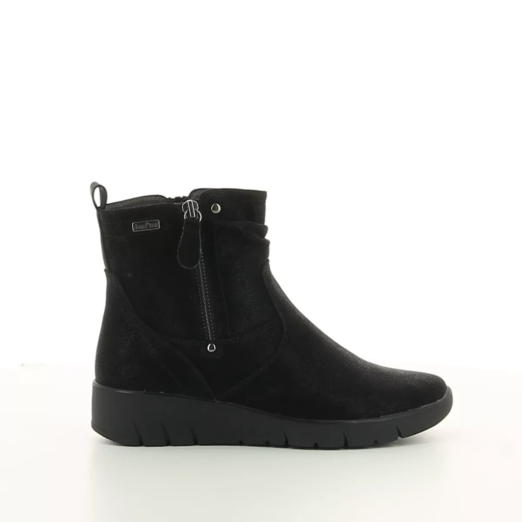 Image (2) de la chaussures Jana - Boots Noir en Cuir nubuck