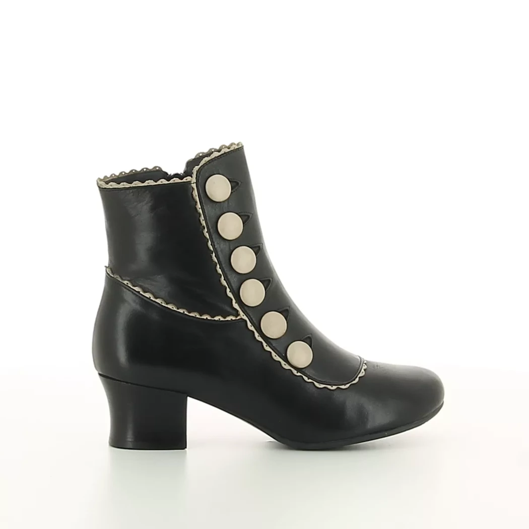 Image (2) de la chaussures Miz Mooz - Boots Noir en Cuir