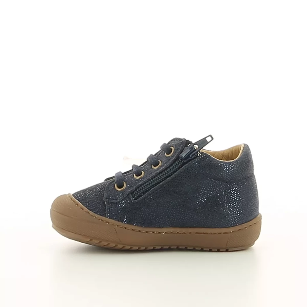 Image (4) de la chaussures Bopy - Bottines Bleu en Cuir nubuck