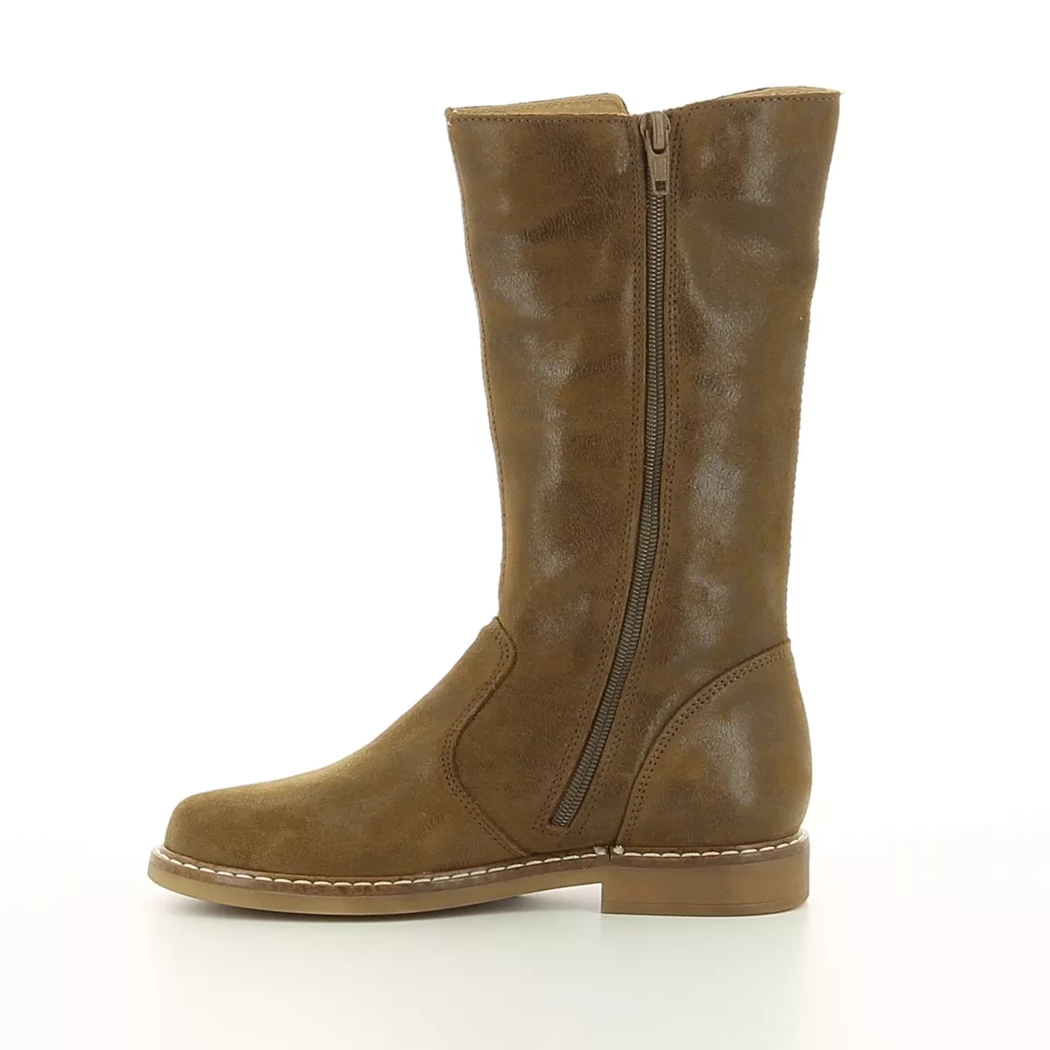 Image (4) de la chaussures Bopy - Bottes Cuir naturel / Cognac en Cuir nubuck