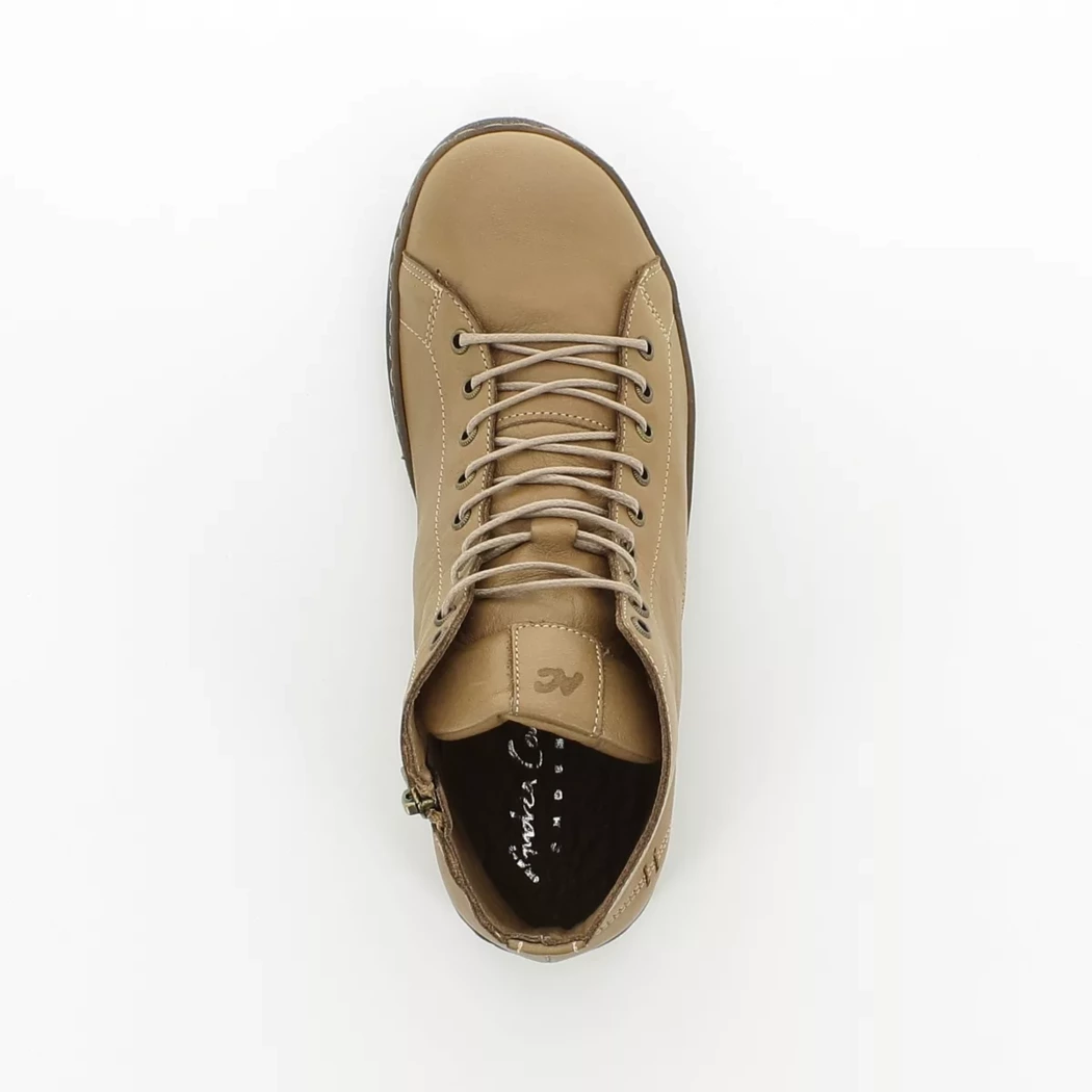 Image (6) de la chaussures Andrea Conti - Bottines Beige en Cuir