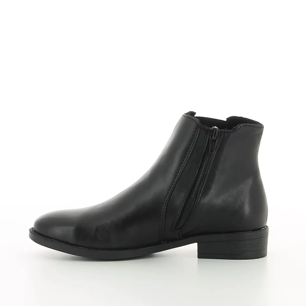 Image (4) de la chaussures Rieker - Boots Noir en Cuir