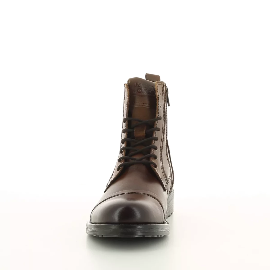 Image (5) de la chaussures Jack & Jones - Bottines Cuir naturel / Cognac en Cuir