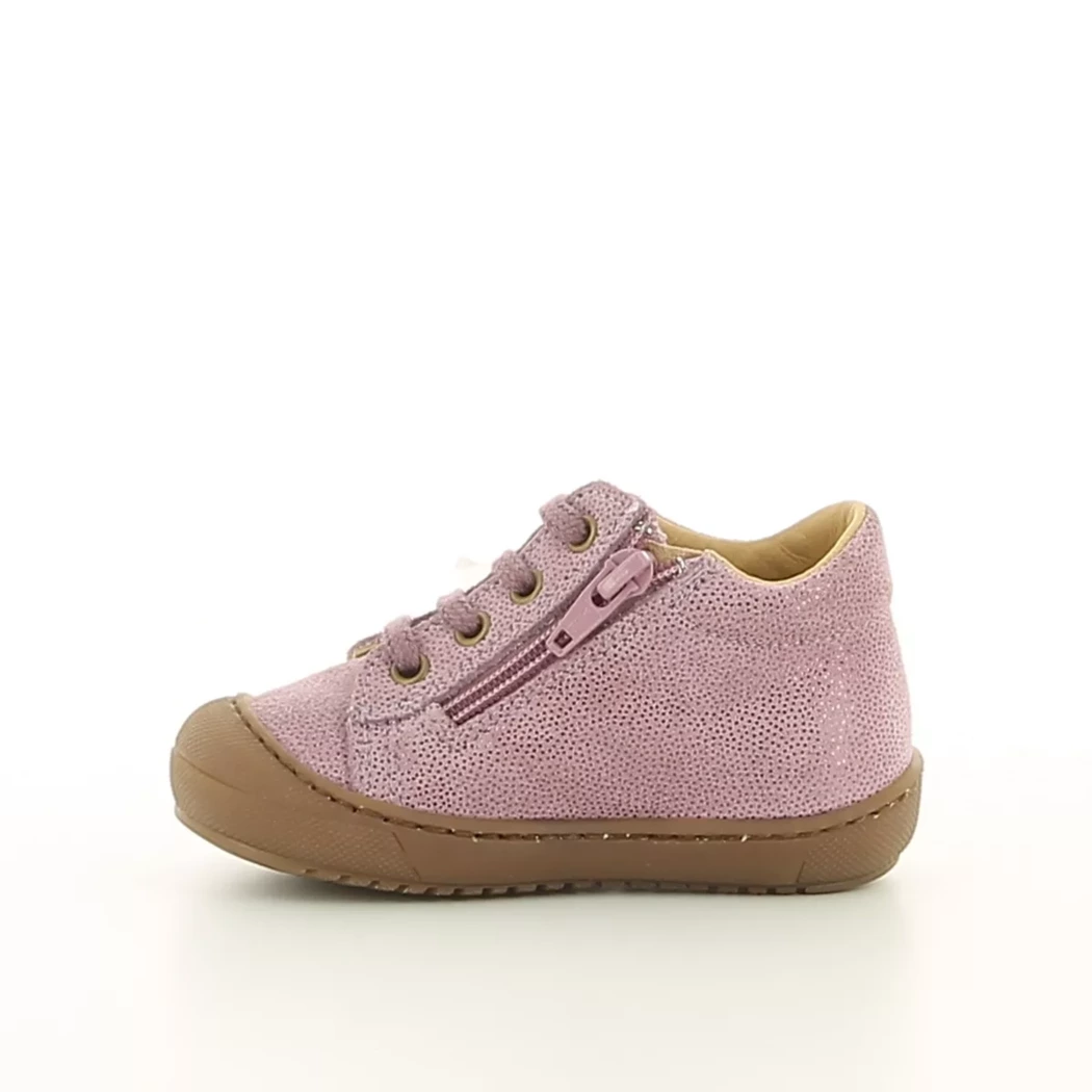 Image (4) de la chaussures Bopy - Bottines Rose en Cuir nubuck