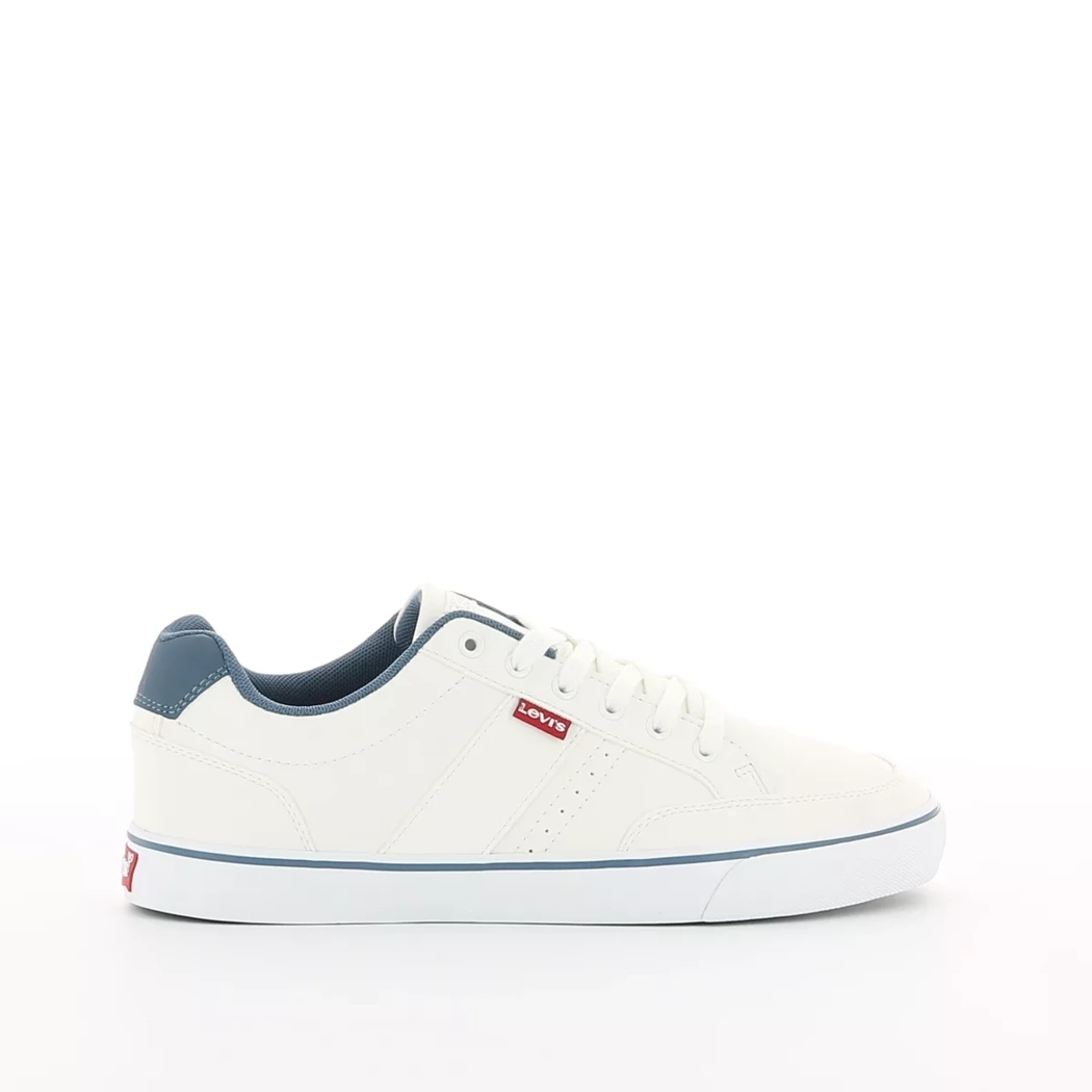 Image (2) de la chaussures Levi's - Baskets Blanc en Cuir synthétique