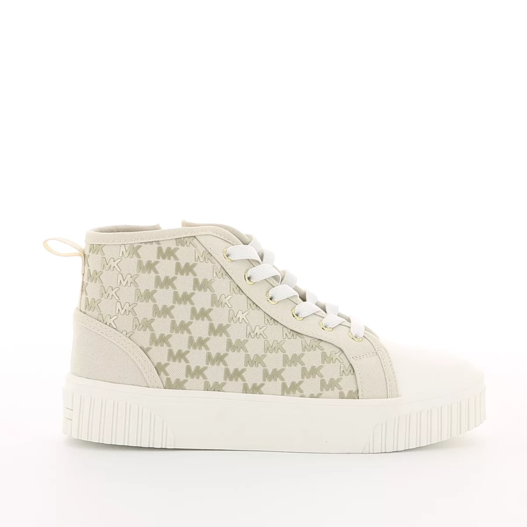 Image (2) de la chaussures Michael Kors Kids - Baskets Beige en Textile