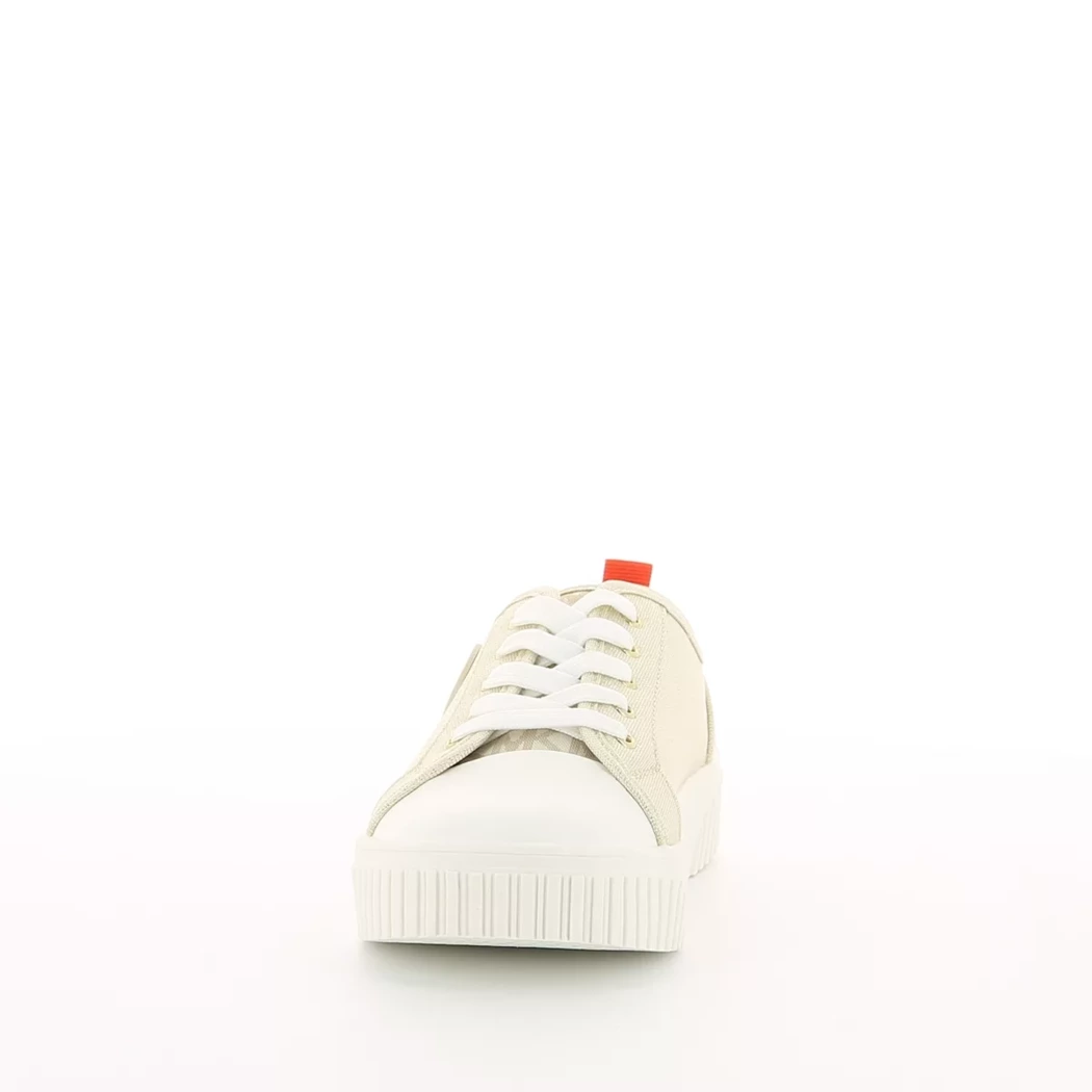 Image (5) de la chaussures Michael Kors Kids - Baskets Beige en Textile