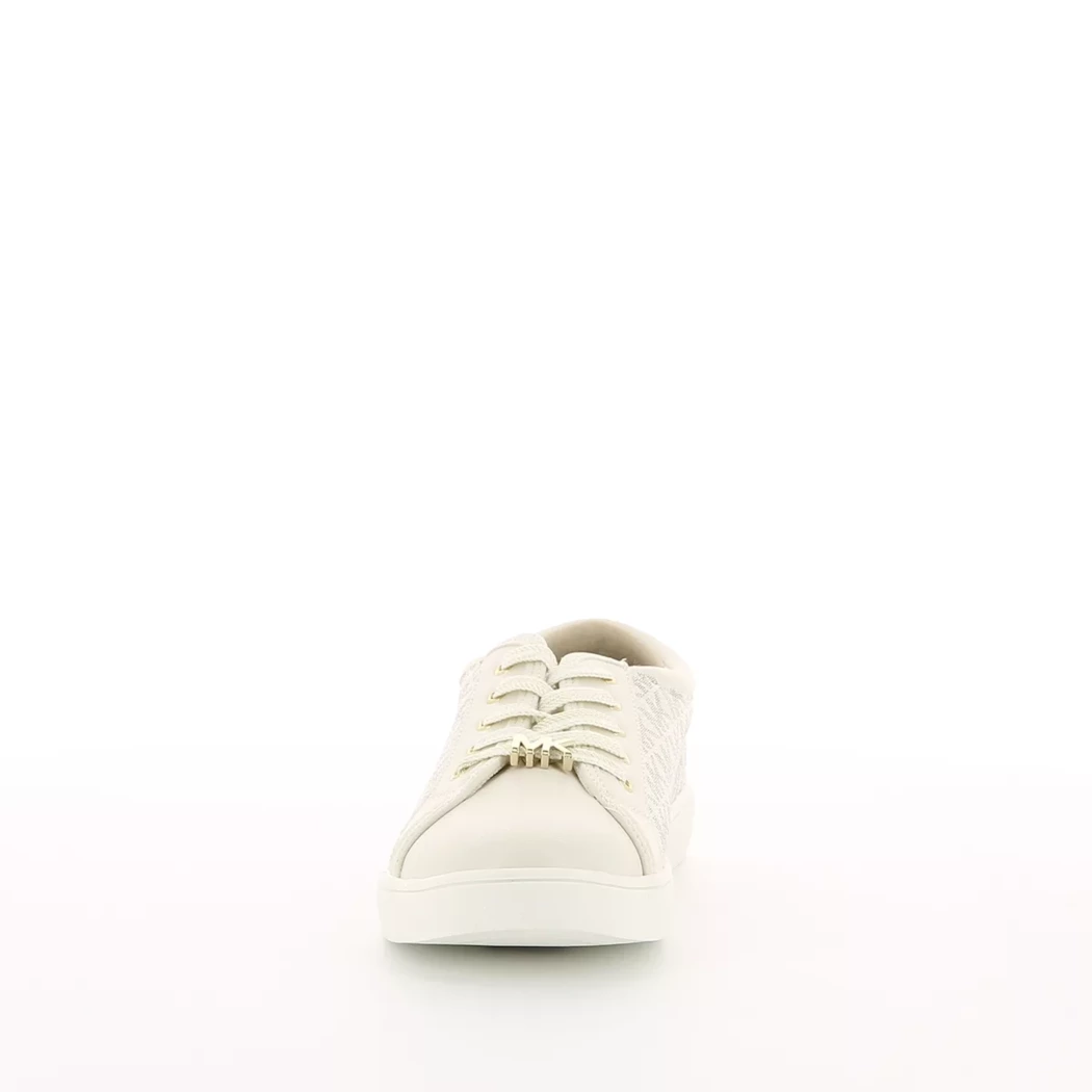 Image (5) de la chaussures Michael Kors Kids - Baskets Beige en Cuir synthétique