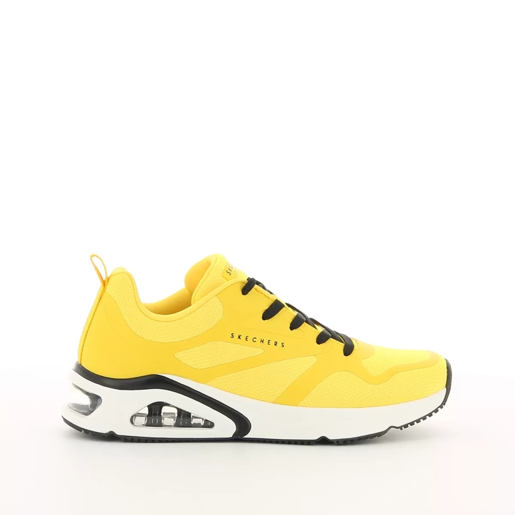 Image (2) de la chaussures Skechers - Baskets Jaune en Textile