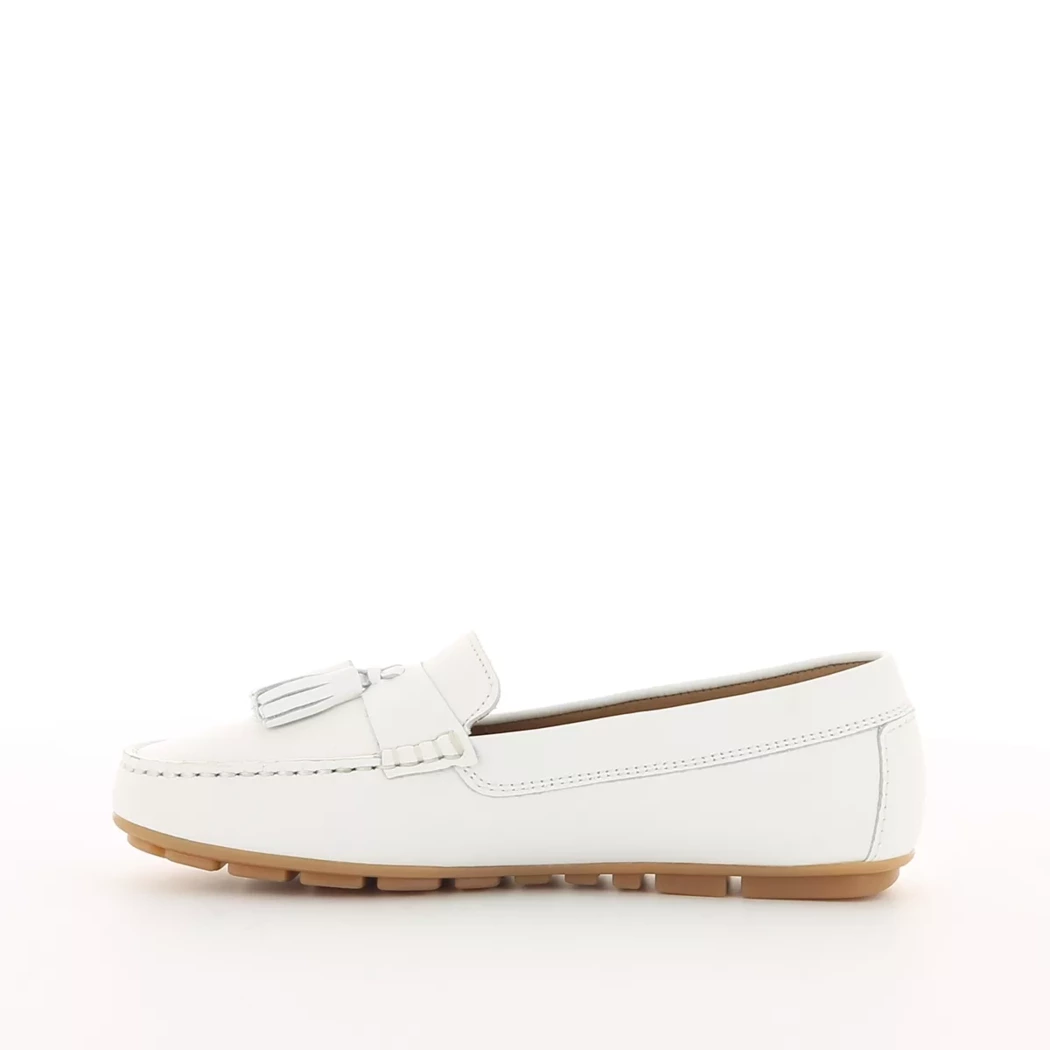 Image (4) de la chaussures Tamaris - Mocassins Blanc en Cuir