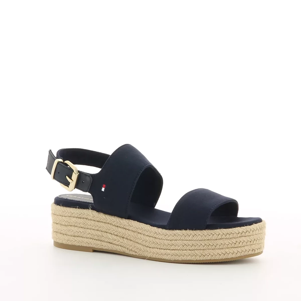 Image (1) de la chaussures Tommy Hilfiger - Sandales et Nu-Pieds Bleu en Textile