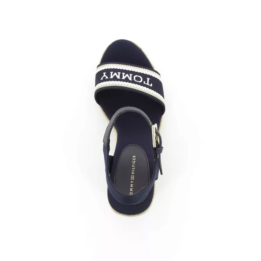 Image (6) de la chaussures Tommy Hilfiger - Sandales et Nu-Pieds Bleu en Textile