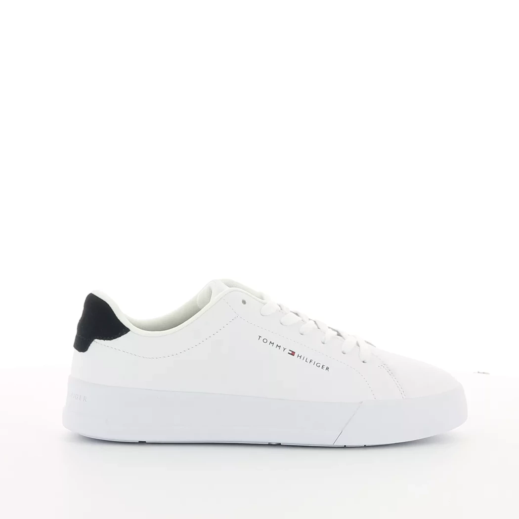 Image (2) de la chaussures Tommy Hilfiger - Baskets Blanc en Cuir