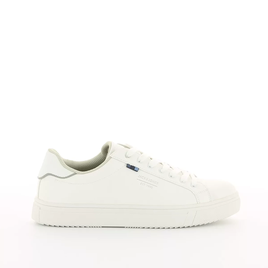 Image (2) de la chaussures Jack & Jones - Baskets Blanc en Cuir synthétique