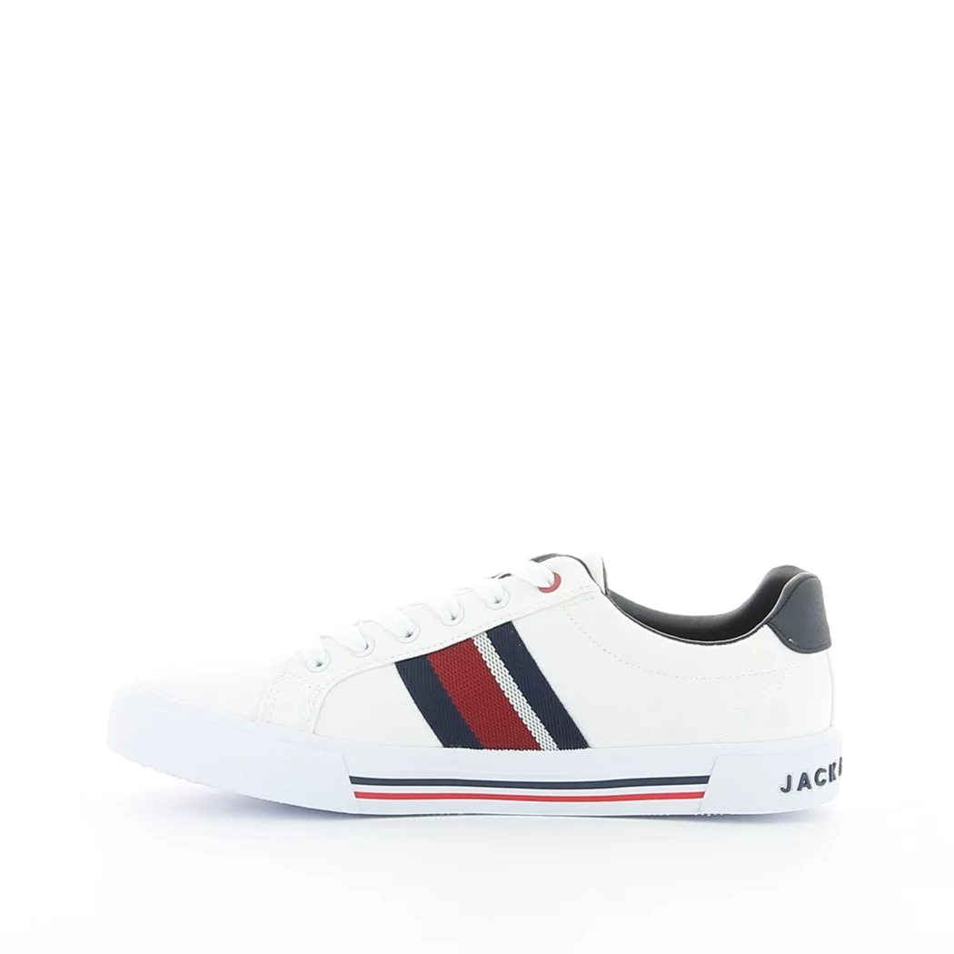 Image (4) de la chaussures Jack & Jones - Baskets Blanc en Textile