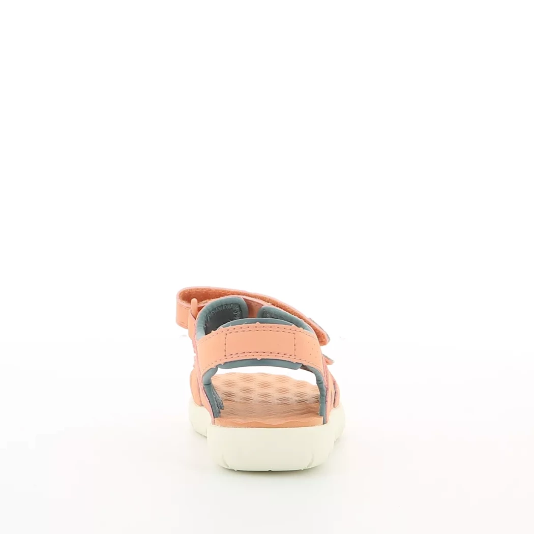 Image (3) de la chaussures Timberland - Sandales et Nu-Pieds Orange en Cuir synthétique